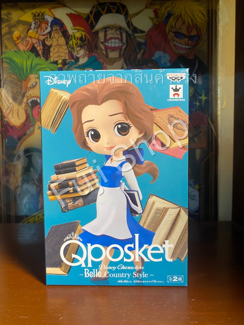 Belle Country Style - Normal Color ของแท้ JP - Q Posket Banpresto [โมเดล Disney]