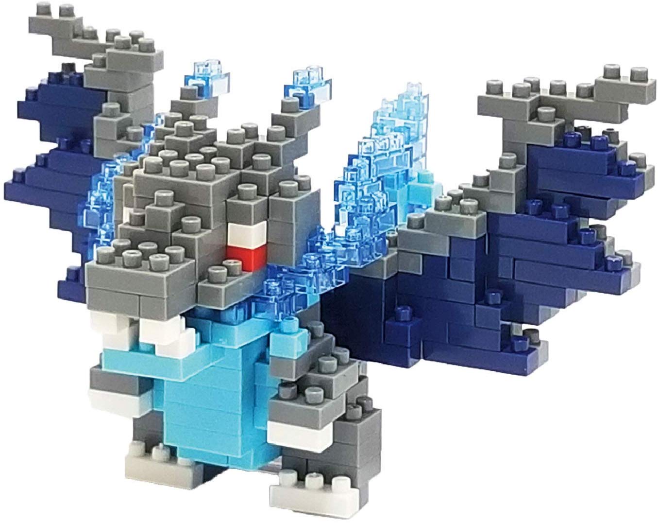 Mega Charizard X (แบบประกอบ) ของแท้ JP - Nanoblock Kawada [เลโก้โปเกมอน]