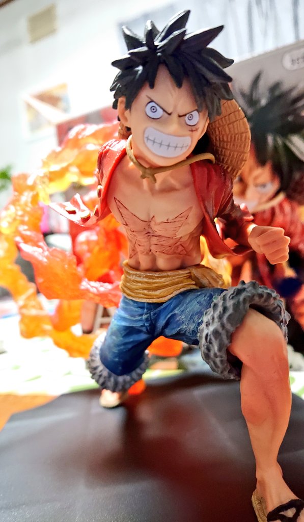 Luffy ของแท้ JP แมวทอง - Ichiban Kuji Banpresto [โมเดลวันพีช]