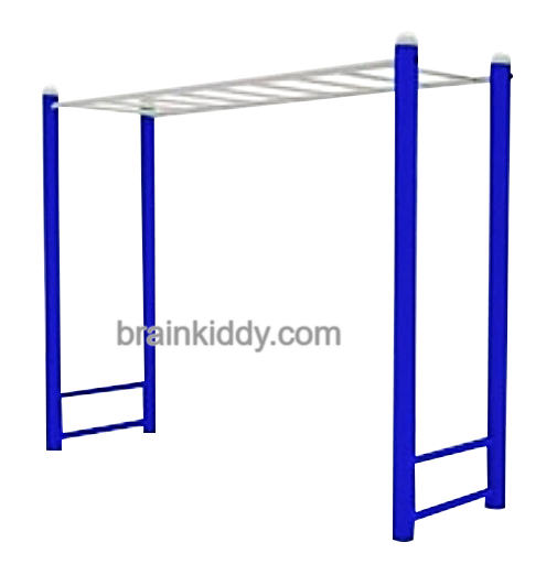 เครื่องออกกำลังกาย กลางแจ้ง ชุดอุปกรณ์ บริหารแขน หน้าอก หัวไหล่ แบบบาร์โหน เหนือศรีษะ F-LS-50 ลานกีฬา อเนกประสงค์ สนามกีฬา ขนาด ก.91 x ย.300 x ส.245 ซม.