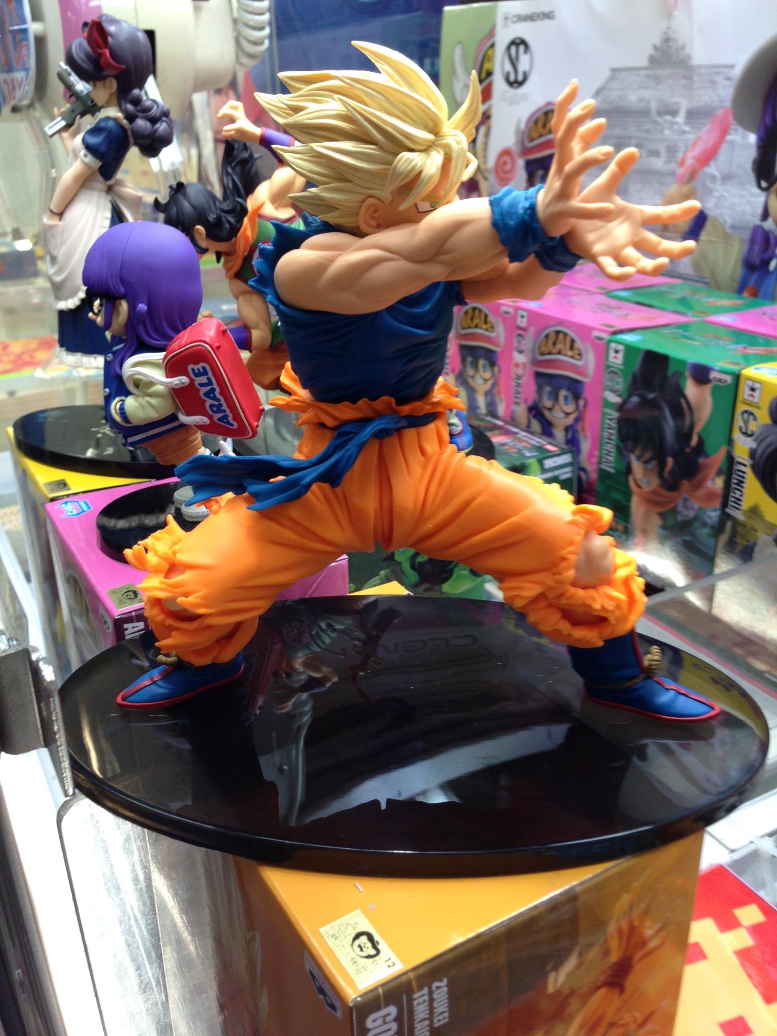 Goku Super Saiyan ของแท้ JP แมวทอง - Scultures Banpresto [โมเดลดราก้อนบอล]