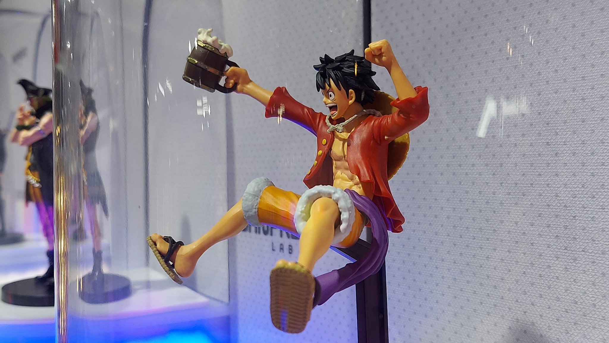 Luffy ของแท้ JP แมวทอง - Banpresto [โมเดลวันพีช]