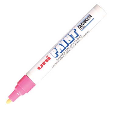ปากกาเพ้นท์ [UNI PAINT] PX-20 2.2-2.8 มม. ชมพู