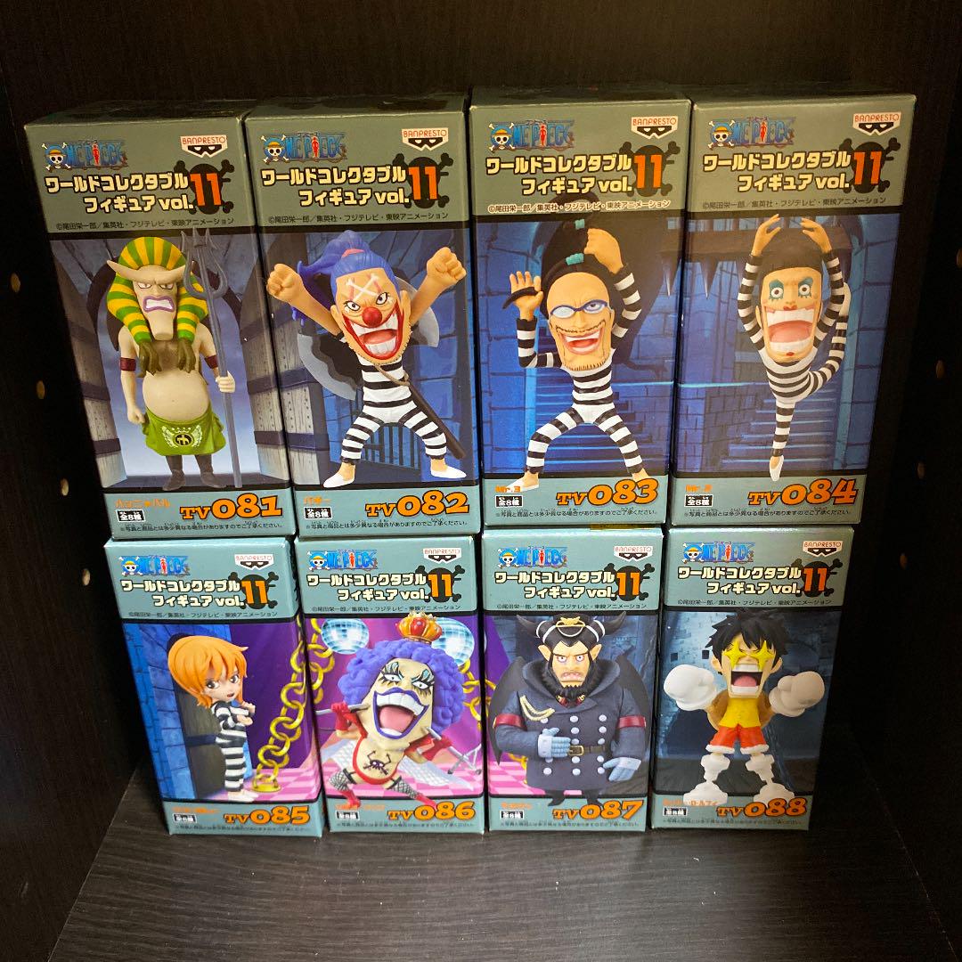 Impel Down Set ของแท้ JP แมวทอง - WCF Banpresto [โมเดลวันพีช] (8 ตัว)