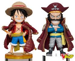 Pirate Kings Set ของแท้ JP แมวทอง - WCF Banpresto [โมเดลวันพีช] (2 ตัว + หนังสือ)