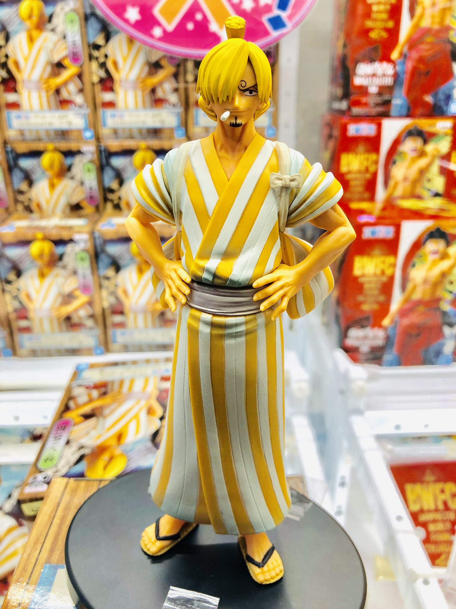 Sanji Wano ของแท้ JP แมวทอง - Grandline Men Banpresto [โมเดลวันพีช]