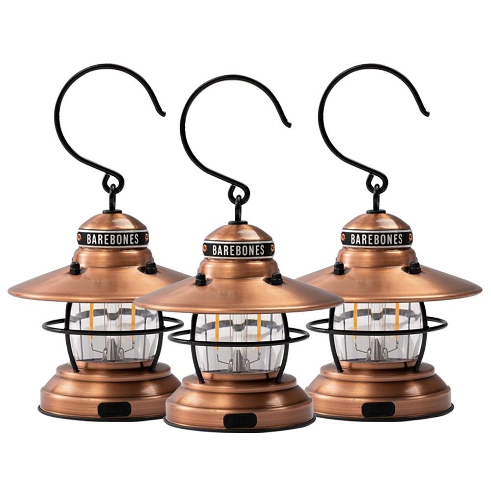 Mini Edison Lantern Copper - 3 Pack (Limited) LIV-278