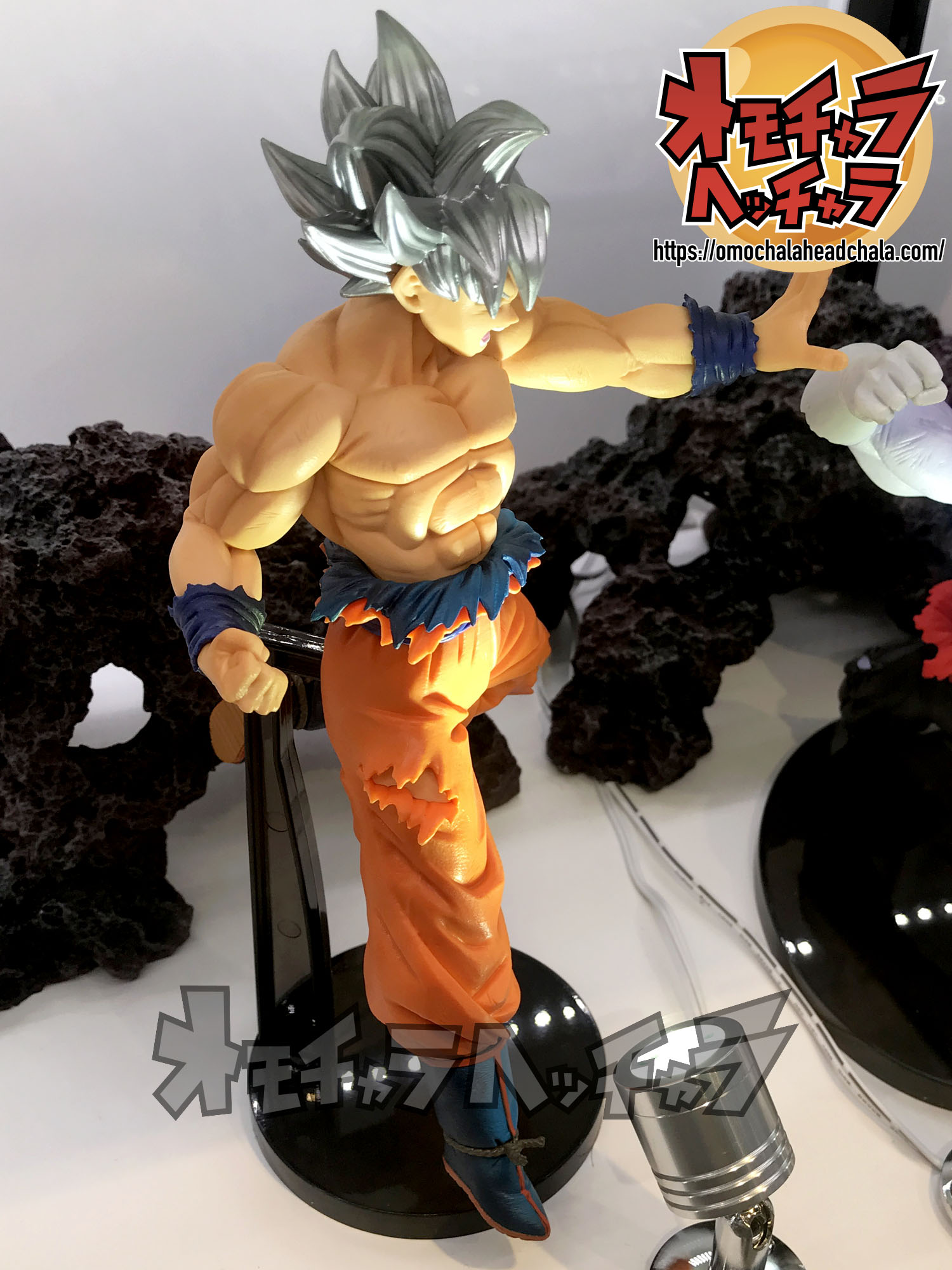 Goku Ultra Instinct ของแท้ JP แมวทอง - Chosenshiretsuden Banpresto [โมเดลดราก้อนบอล]