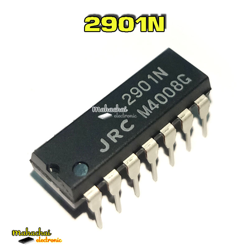 2901N 14–Pin Plastic Dual In-Line Package (DIP)