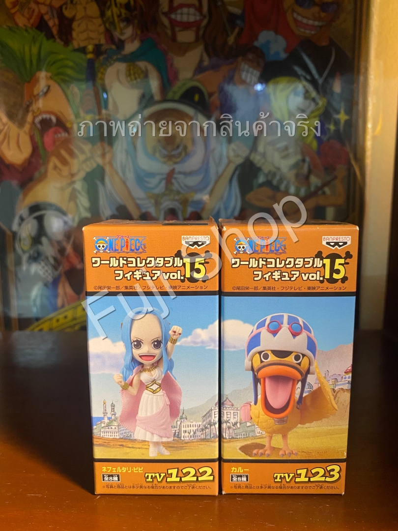 Vivi & Kaloo ของแท้ JP แมวทอง - WCF Banpresto [โมเดลวันพีช] (2 ตัว)