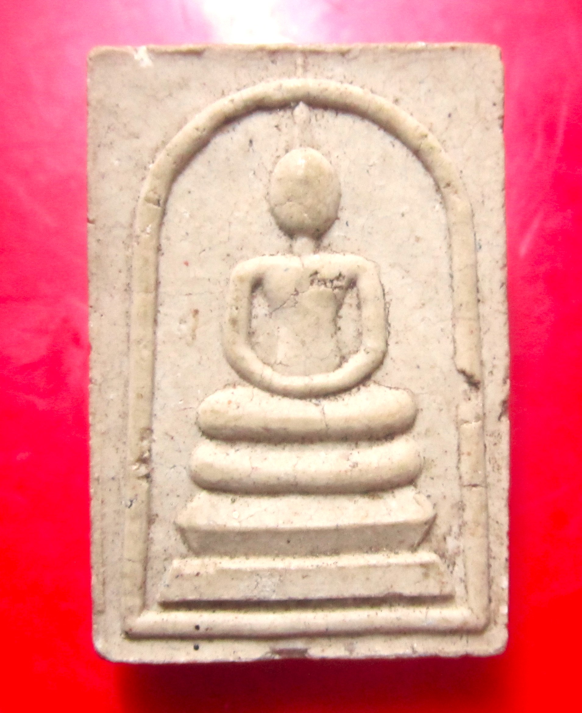 พระสมเด็จเกศทะลุซุ้ม รุ่มมหาลาภ หลวงพ่อคำพัน วัดธาตุมหาชัย จ.นครพนม ปี2538