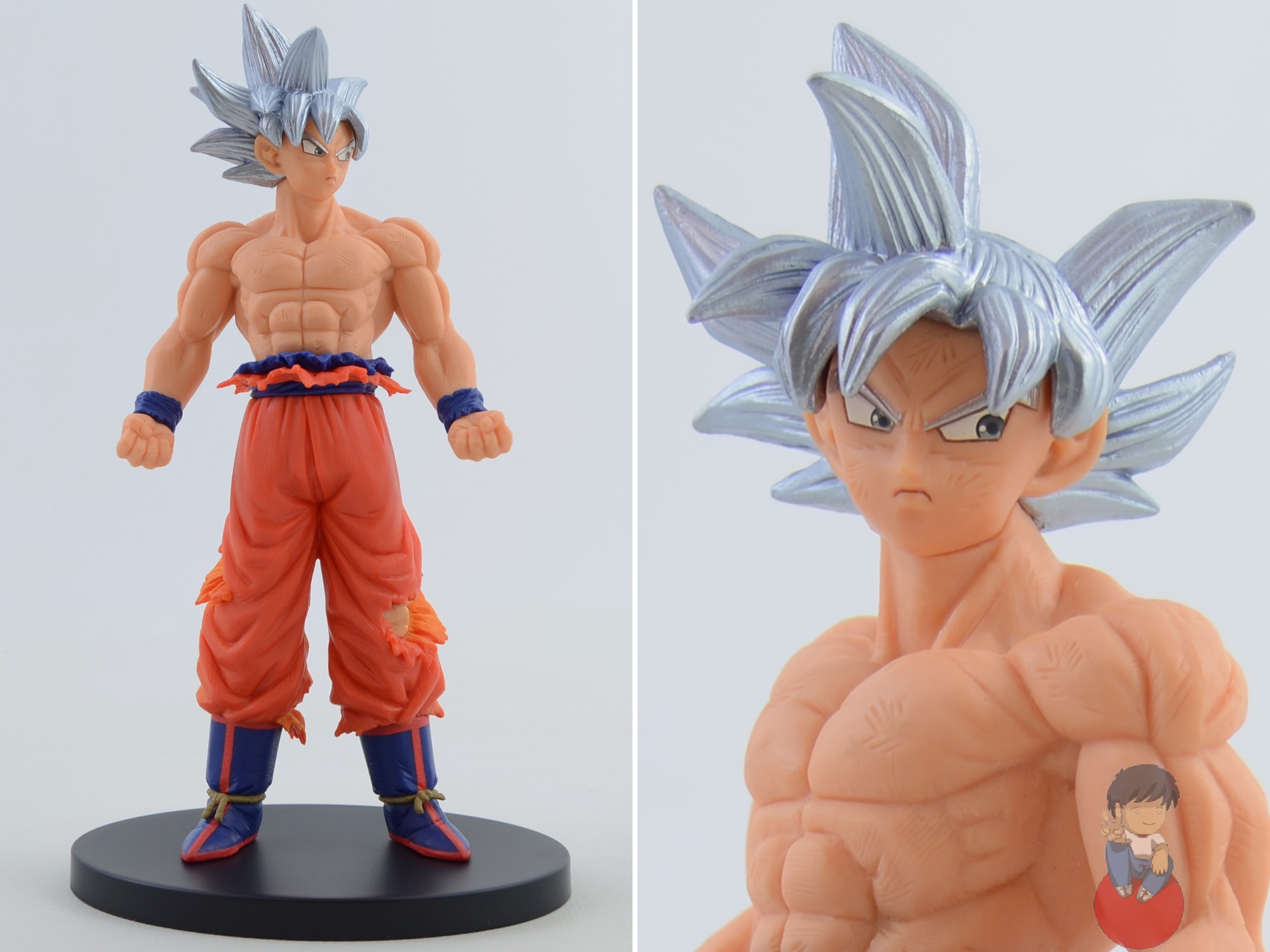 Goku Ultra Instinct ของแท้ JP แมวทอง - Creator x Creator Banpresto [โมเดลดราก้อนบอล]
