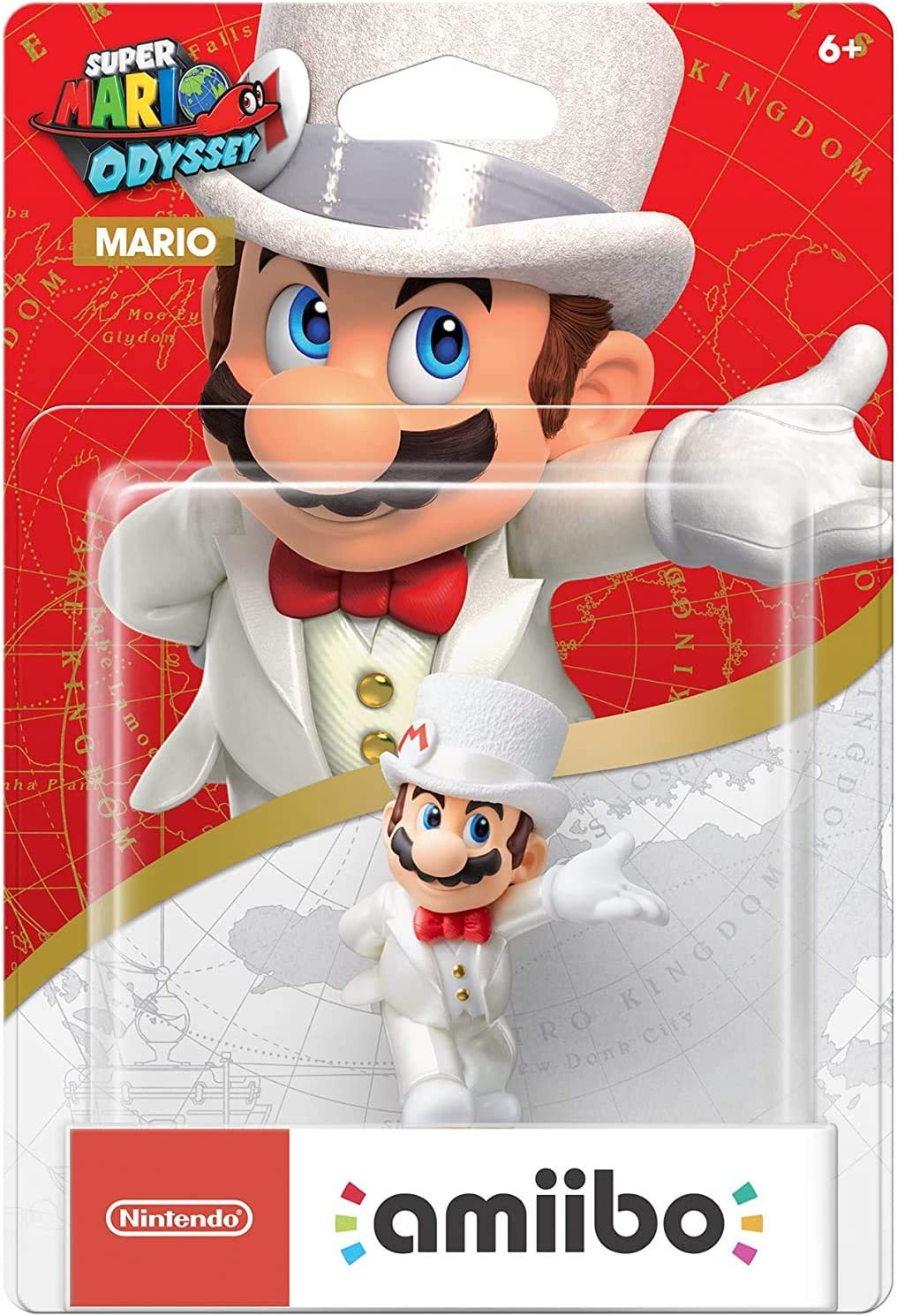 Mario Odyssey ของแท้ JP - Amiibo Nintendo [โมเดลมาริโอ้]