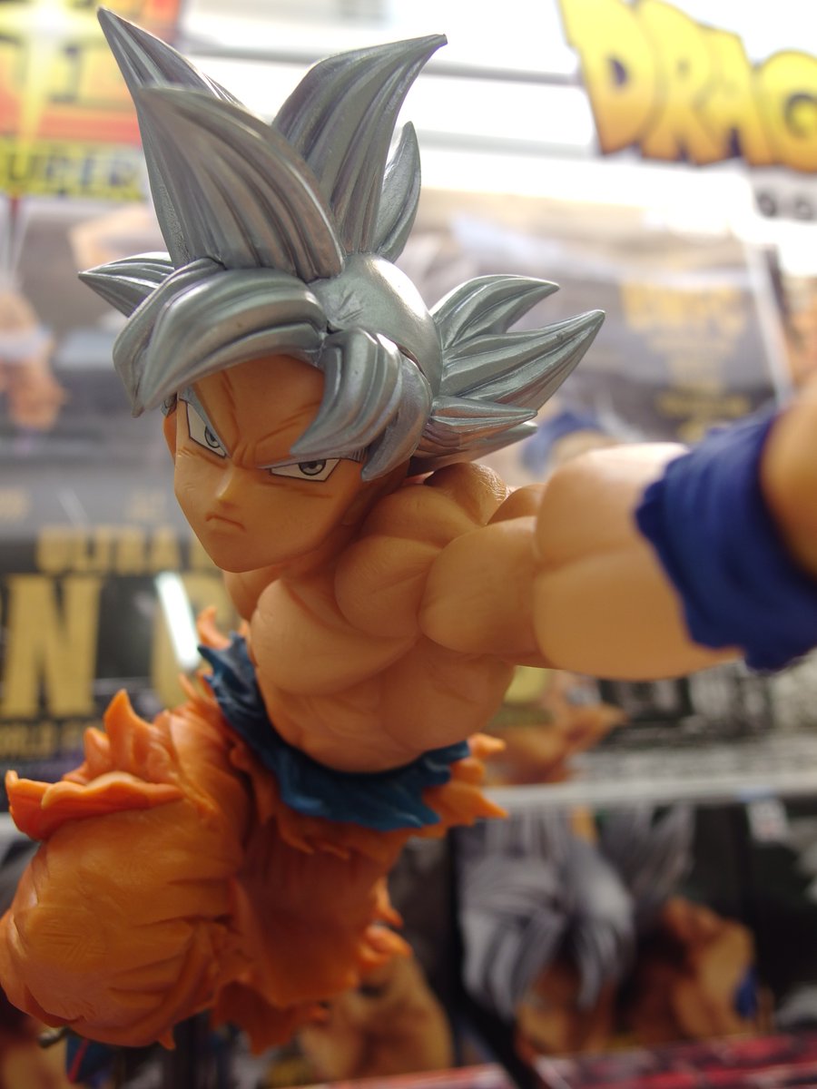 Goku Ultra Instinct ของแท้ JP แมวทอง - Banpresto World Figure Colosseum [โมเดลดราก้อนบอล]
