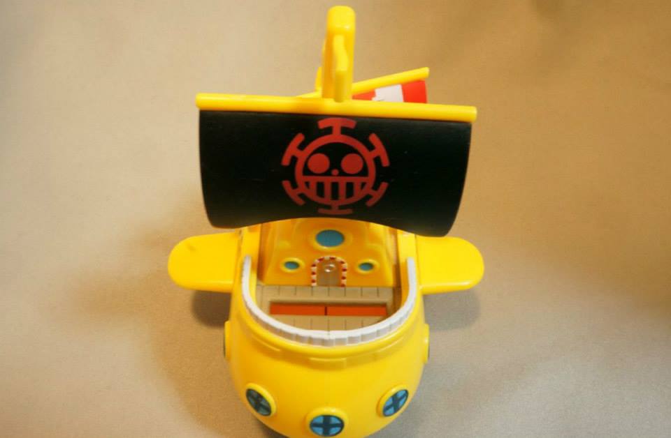 Trafalgar-Law's Submarine ของแท้ JP แมวทอง - Chara Bank Megahouse [โมเดลเรือวันพีช]