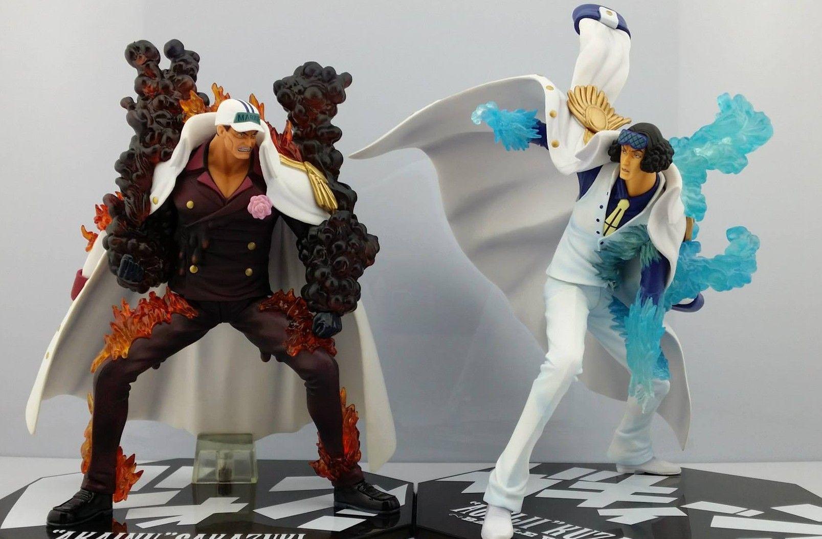 Akainu VS Aokiji ของแท้ JP แมวทอง - Figuarts Zero Bandai [โมเดลวันพีช] (2 ตัว)