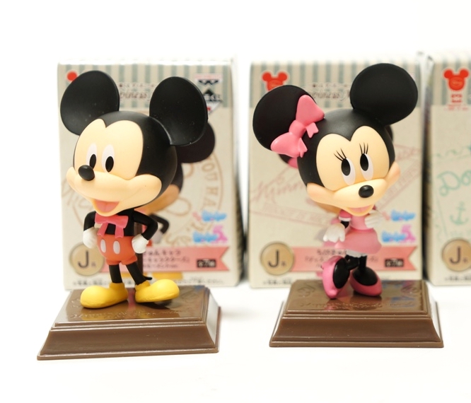 Mickey & Minnie Mouse ของแท้ JP - Ichiban Kuji Banpresto [โมเดล Disney] (2 ตัว)