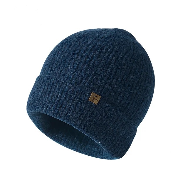 NH19FS029 : (Jia Shang) double warm wool hat Q-9A (Navy Blue