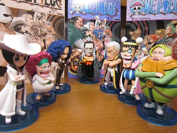 Baroque Works Set ของแท้ JP แมวทอง - WCF Banpresto [โมเดลวันพีช] (8 ตัว)