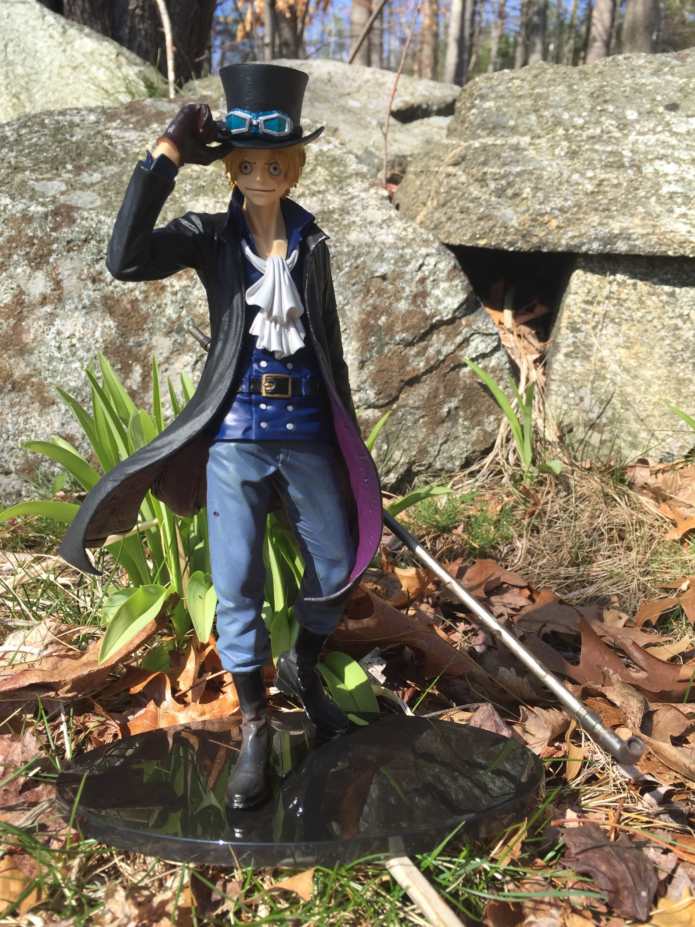 Sabo ของแท้ JP แมวทอง - Scultures Banpresto [โมเดลวันพีช]