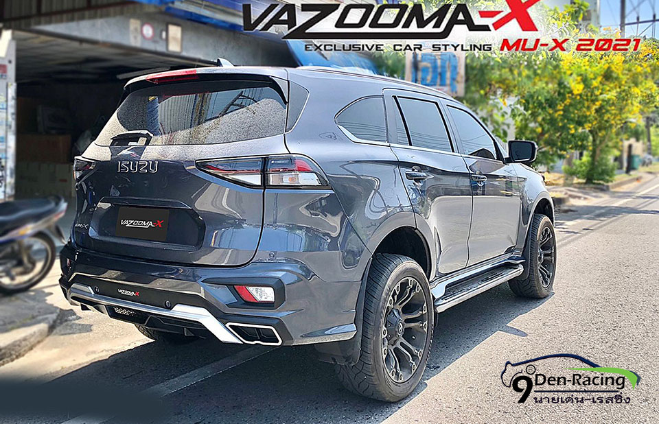 VAZOOMA-X VS Isuzu MU-X'2021-ปัจจุบัน [กับสเกิร์ตแตกแต่งอย่างสปอร์ตลงตัว รอคุณเป็นเจ้าของแล้วที่นี่]