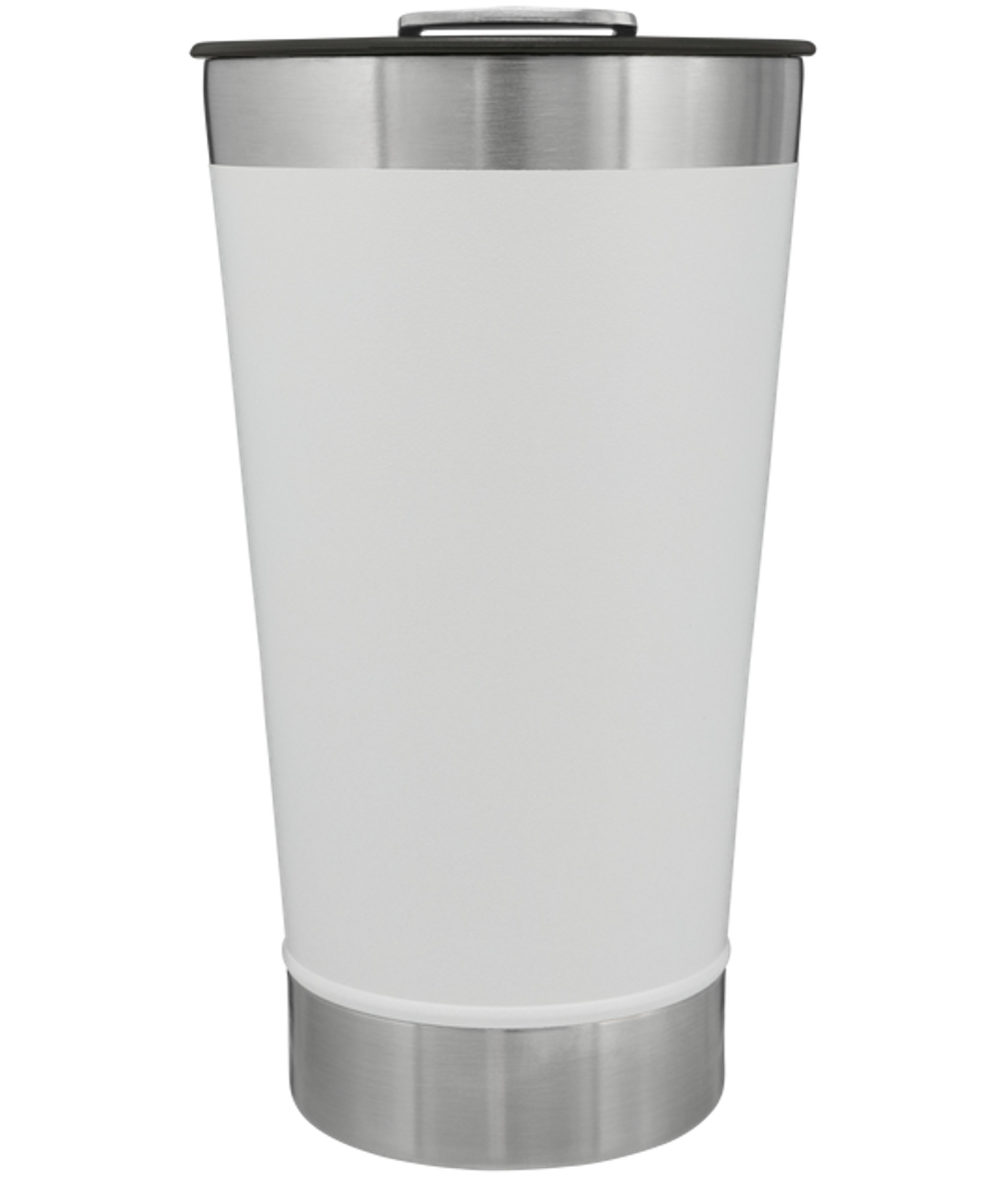 Classic Stay Chill Beer Pint 16Oz Polar White