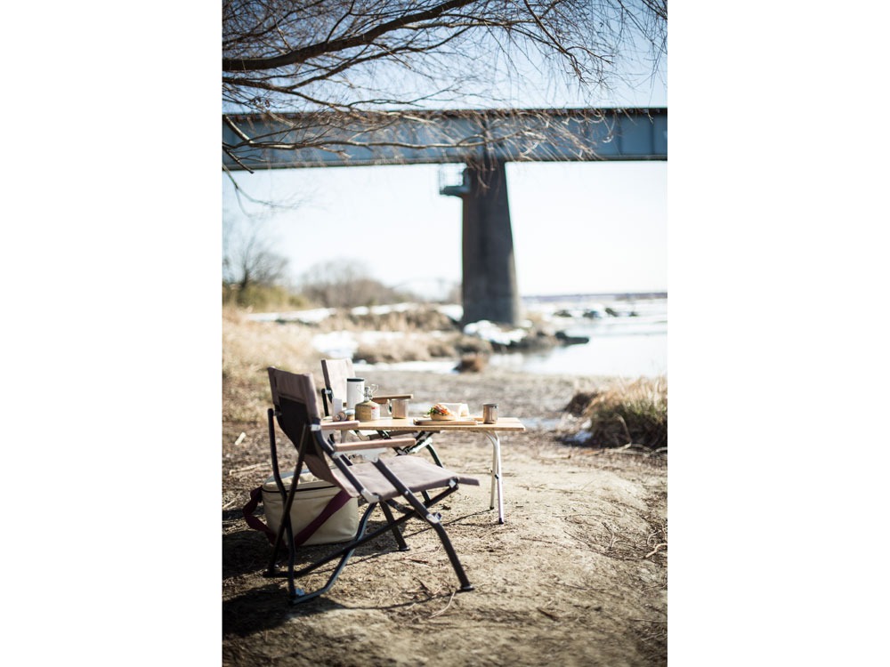 SnowPeak Low Chair Short Luxe Gray LV-093GY