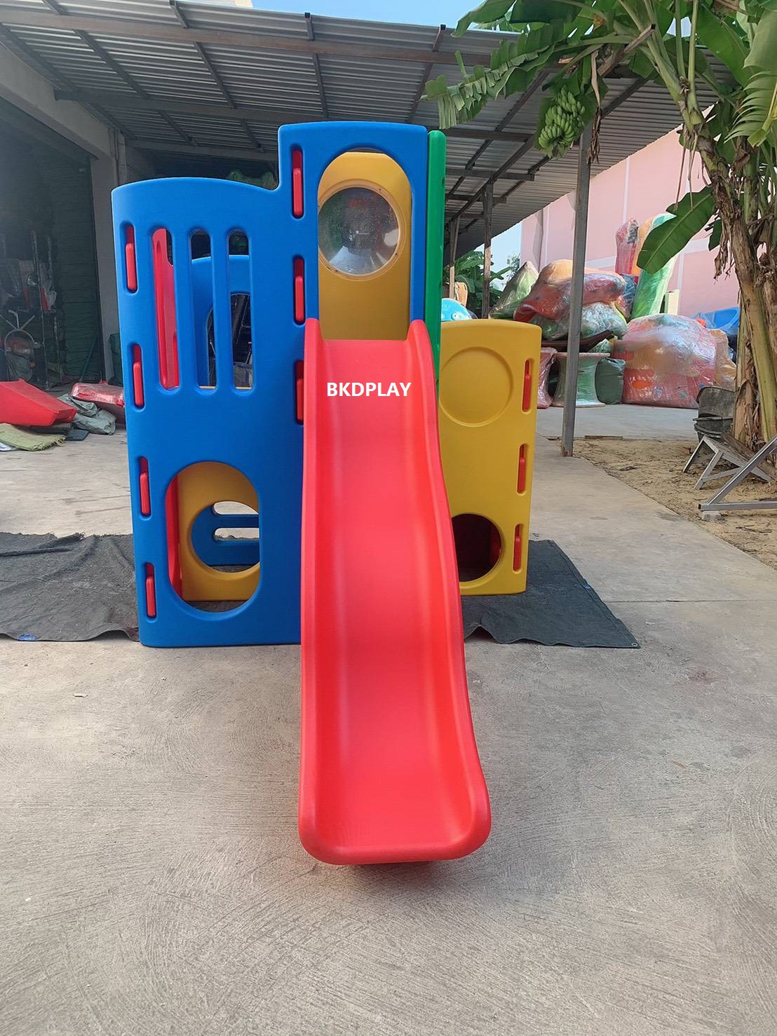 เครื่องเล่นสนาม,ของเล่นสนาม,ของเล่นเด็ก, สไลเดอร์,ปีนป่าย, หอคอยลึกลับ พร้อมส่ง คิดค่าส่งตามจริง