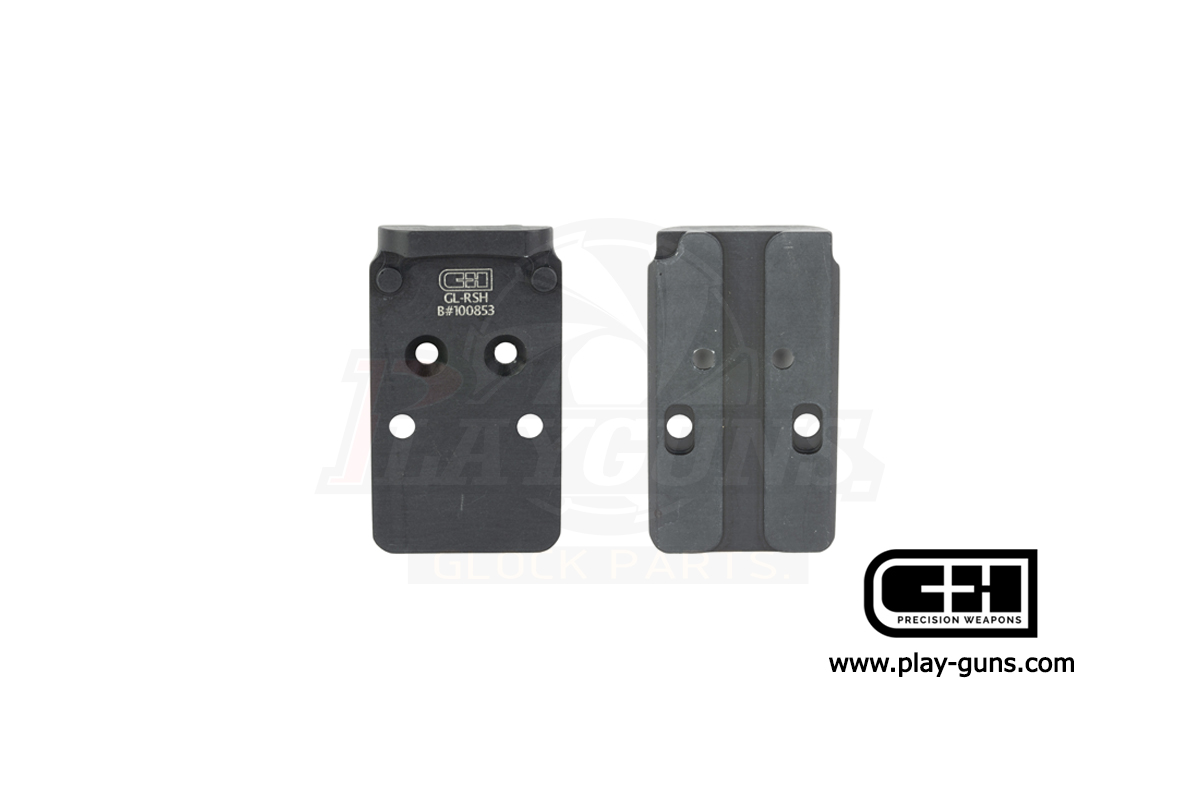 C&H Precision Glock MOS Trijicon RMR/SRO Mount #GL-RSH