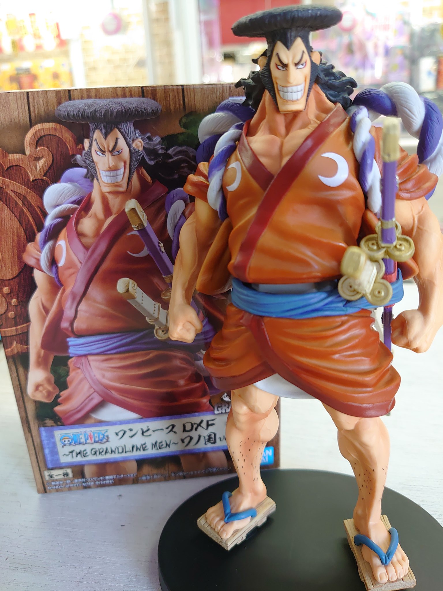 Oden ของแท้ JP แมวทอง - Grandline Men Banpresto [โมเดลวันพีช]