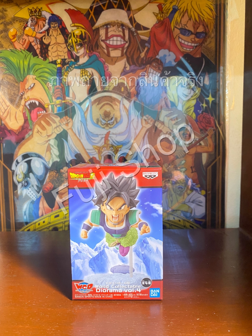 Broly ของแท้ JP แมวทอง - WCD Banpresto [โมเดลดราก้อนบอล]