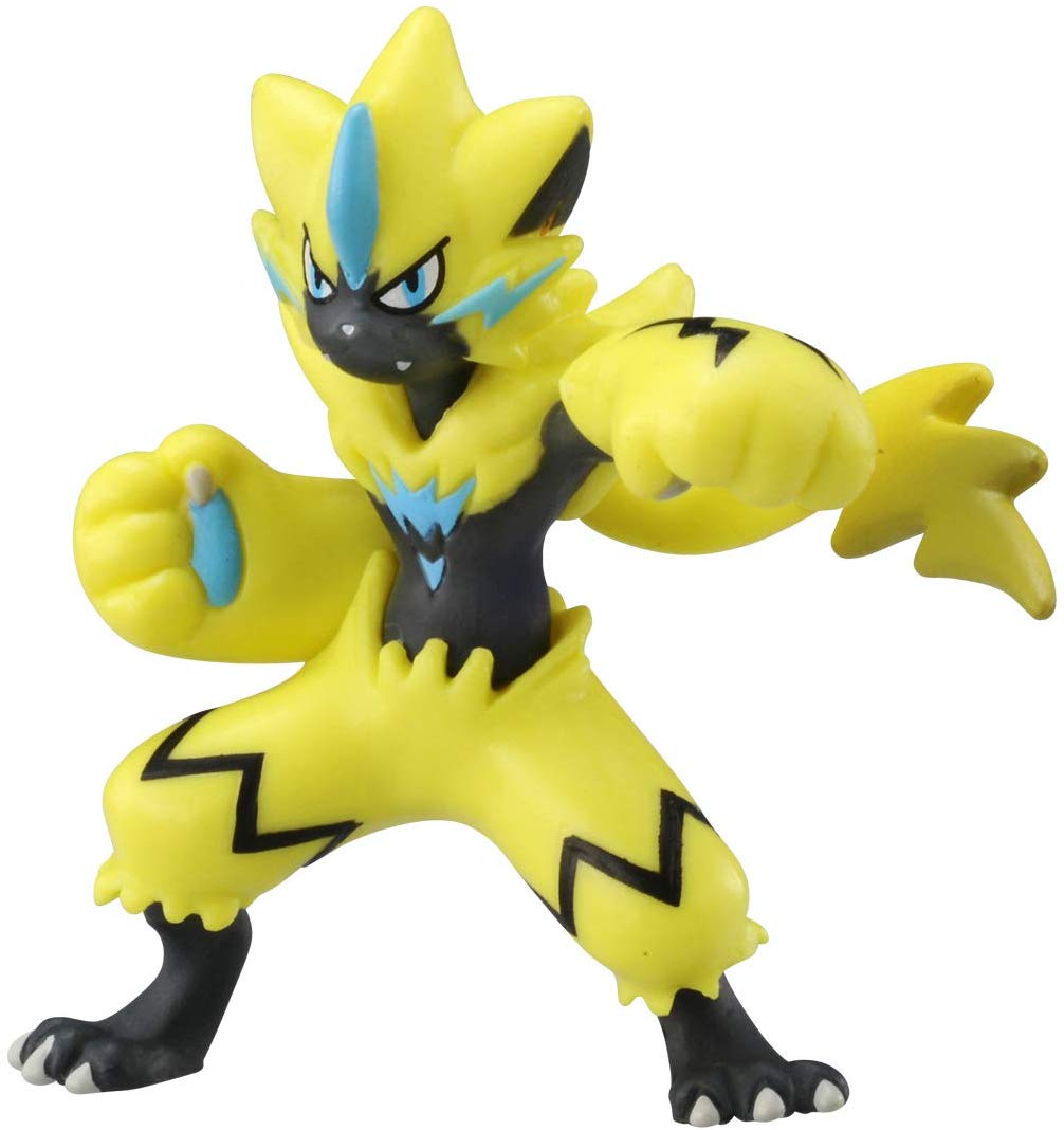 Zeraora ของแท้ JP - Monster Collection Takara Tomy [โมเดลโปเกมอน]