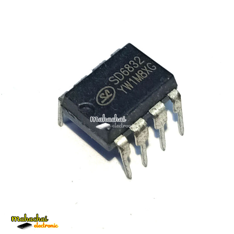 ไอซี SD6832 8-pin DIP8 PWM+PFM