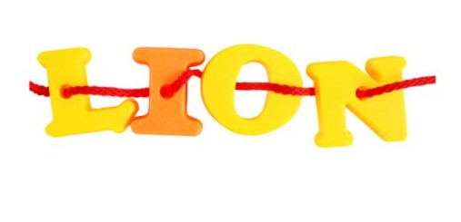 ร้อยเชือกภาษาอังกฤษ 104 ชิ้น ของเล่นเสริมพัฒนาการ, ของเล่นเด็กอนุบาล, สื่อการสอนเด็กอนุบาล