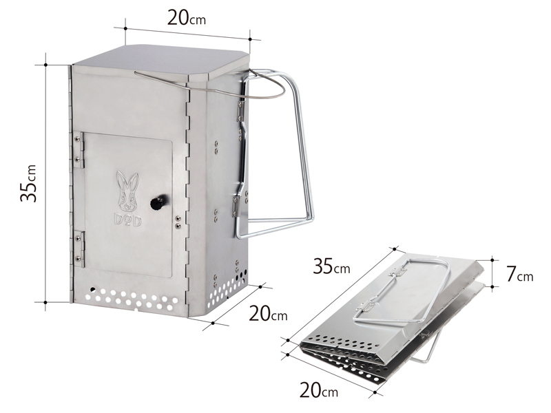 DoD Charcoal Starter and Smoker CH5-504