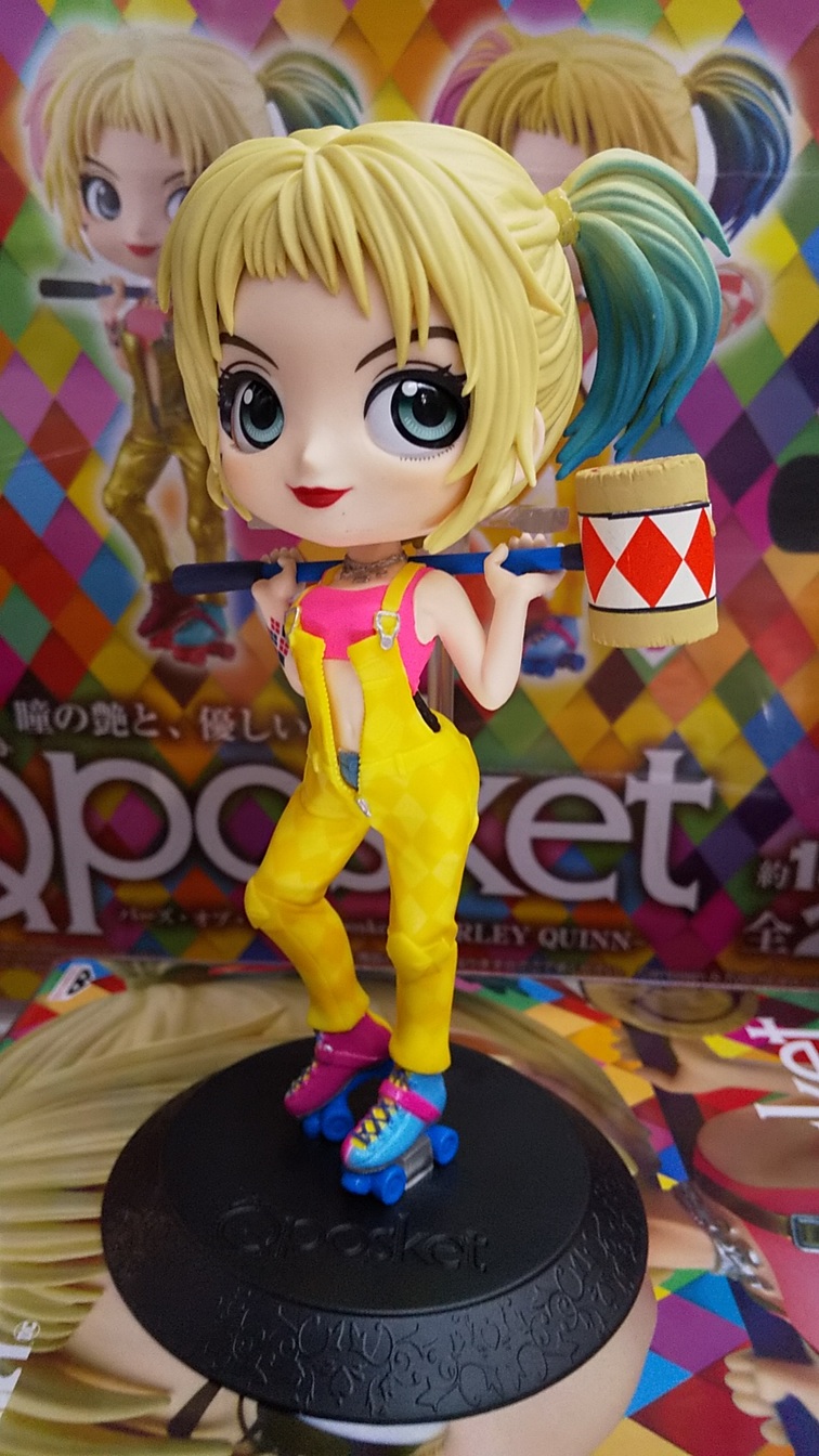 Harley Quinn - Pastel Color ของแท้ JP - Q Posket Banpresto [โมเดล DC]