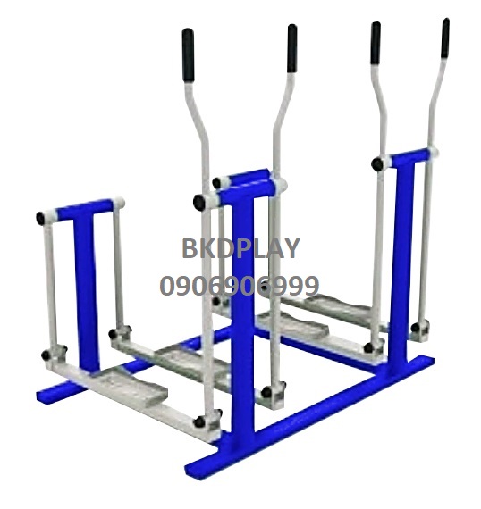 อุปกรณ์บริหารแขน-ขา-สะโพก (แบบก้าวเดินคู่) เครื่องออกกำลังกายกลางแจ้ง