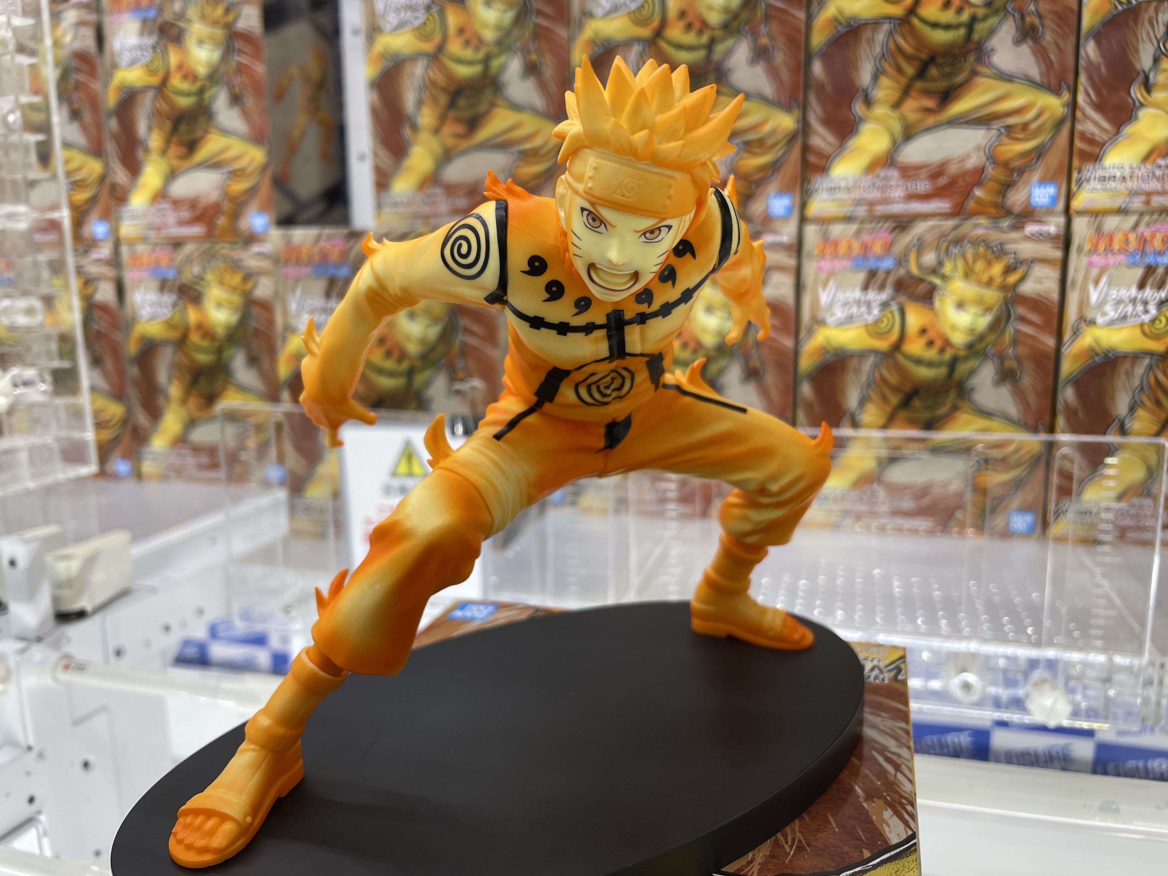Naruto Nine-Tails Chakra Mode ของแท้ JP - Vibration Stars Banpresto [โมเดลนารูโตะ]