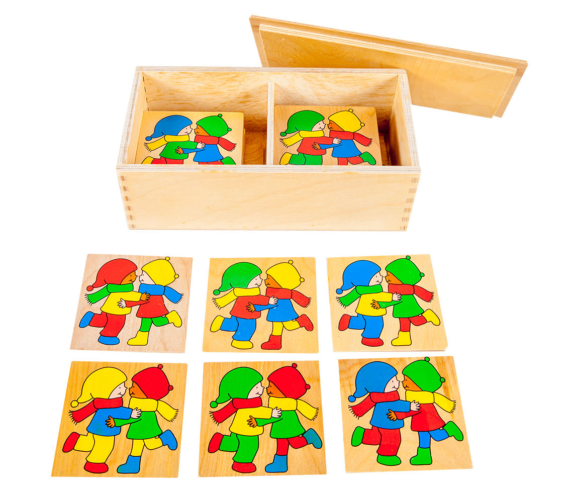 เกมตุ๊กตาจับคู่สี , ของเล่นไม้, ของเล่นเสริมพัฒนาการ, ของเล่น,สื่อการสอนปฐมวัย