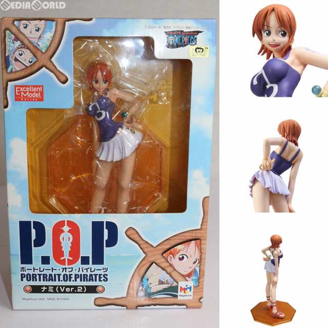 Nami ของแท้ JP แมวทอง - POP NEO Megahouse [โมเดลวันพีช]