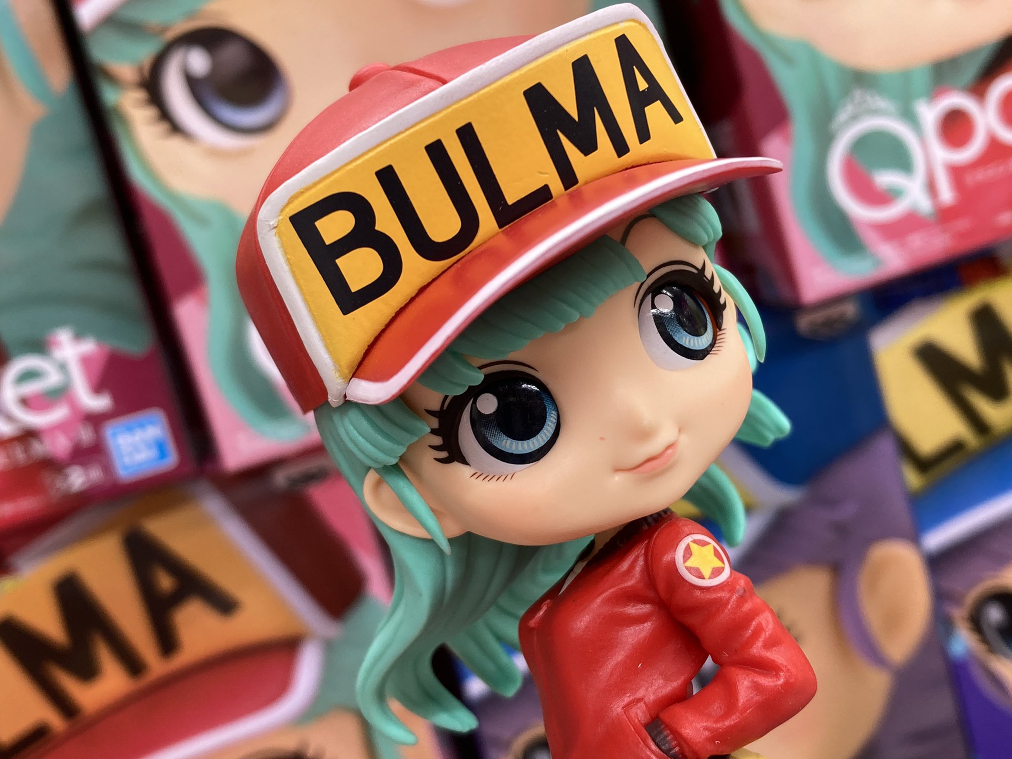 Bulma ของแท้ JP แมวทอง - Q Posket Banpresto [โมเดลดราก้อนบอล]