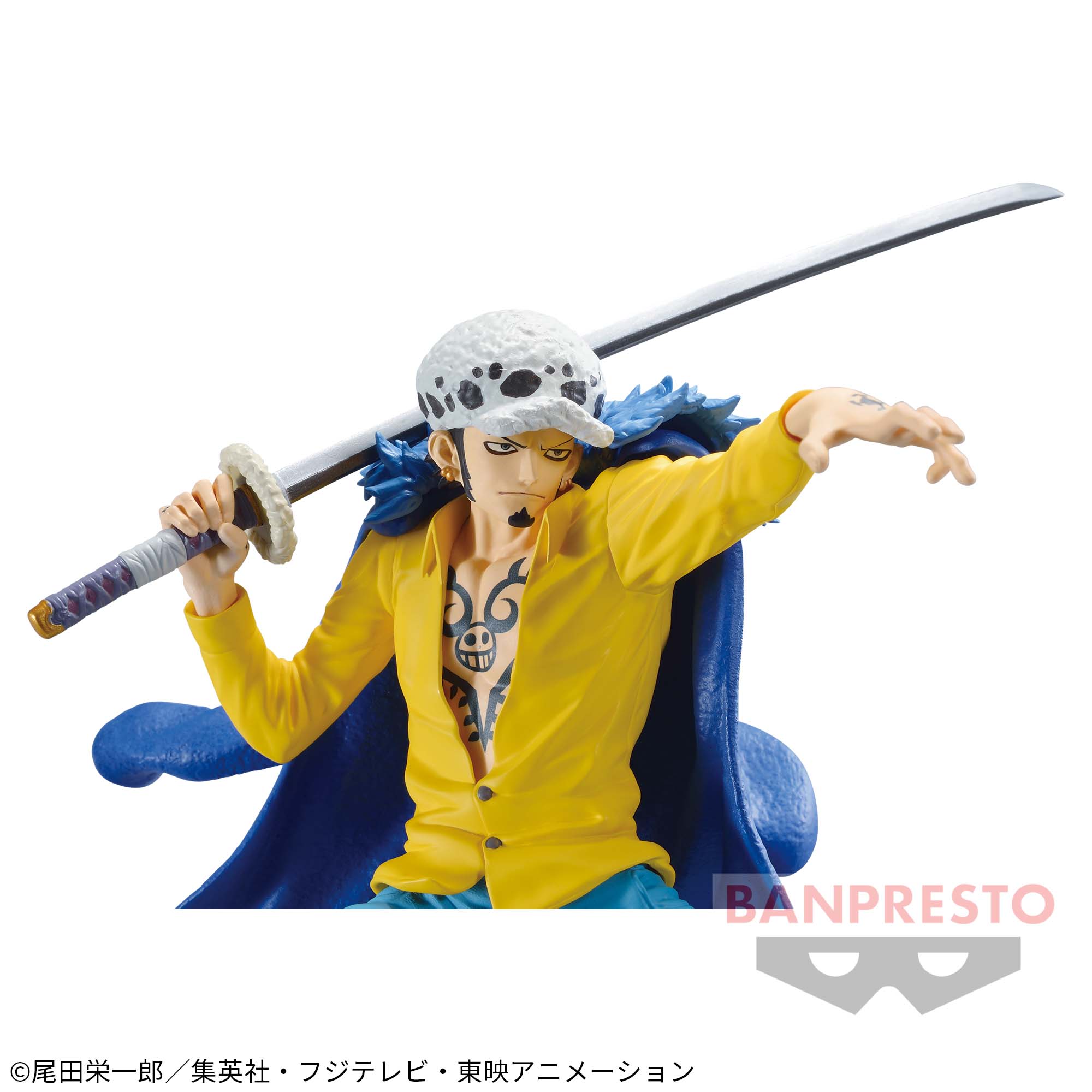 Law Wano ของแท้ JP แมวทอง - Battle Record Collection Banpresto [โมเดลวันพีช]