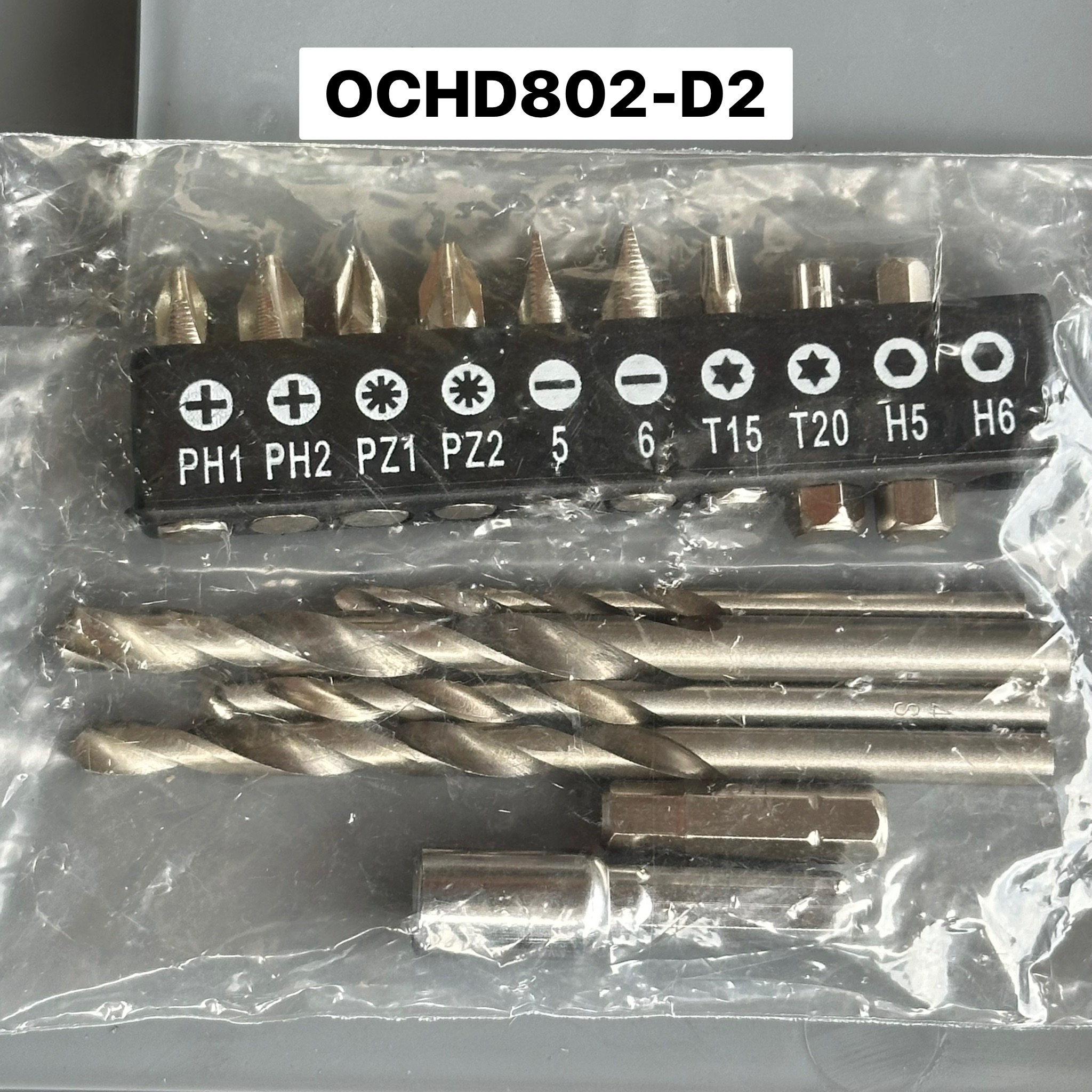 สว่านกระแทกไร้สาย 10mm OSUKA OCHD802-D2 (แบต20V 2.0Ah 2 ก้อน)