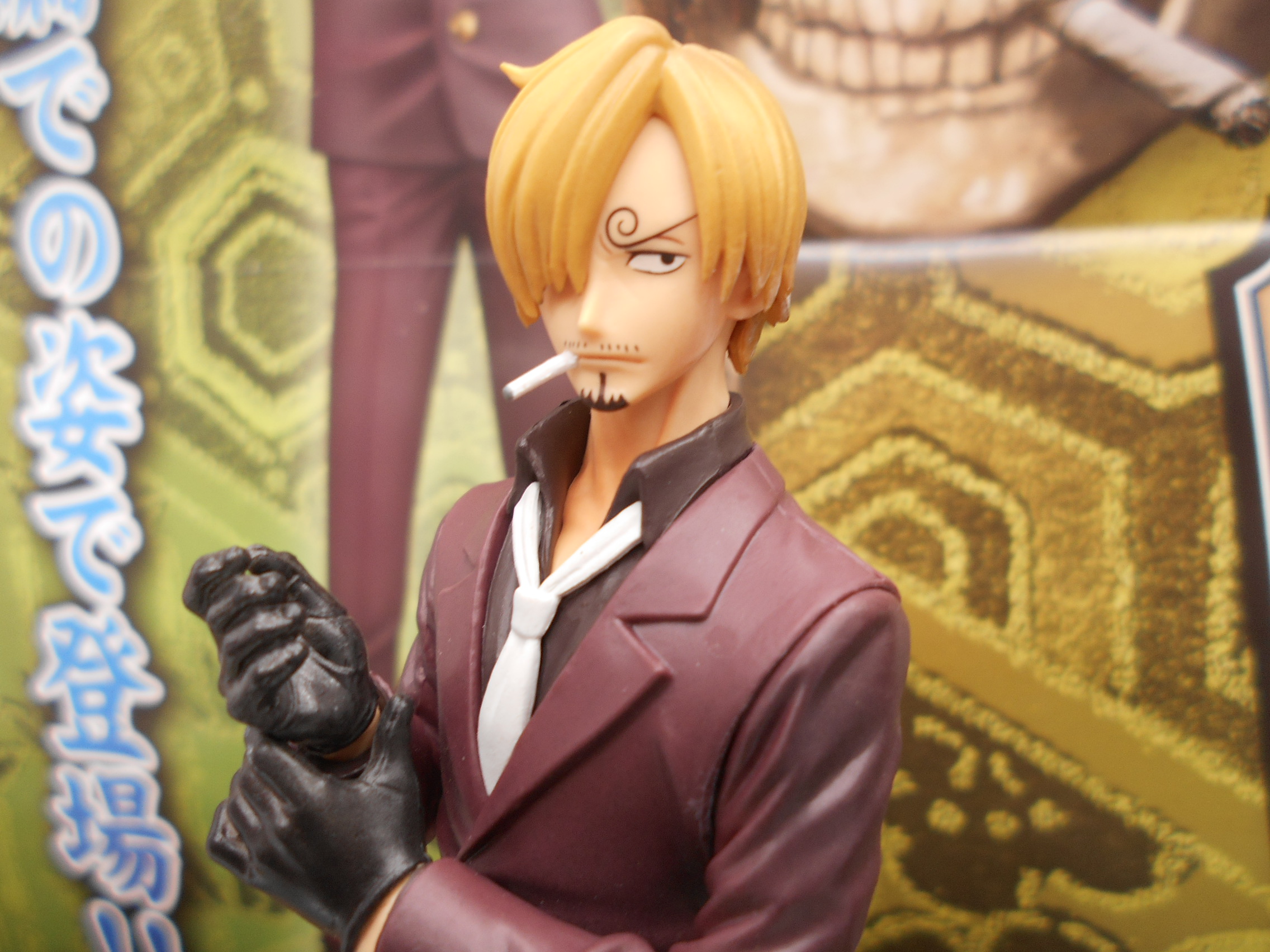 Sanji Wano ของแท้ JP แมวทอง - Grandline Men Banpresto [โมเดลวันพีช]