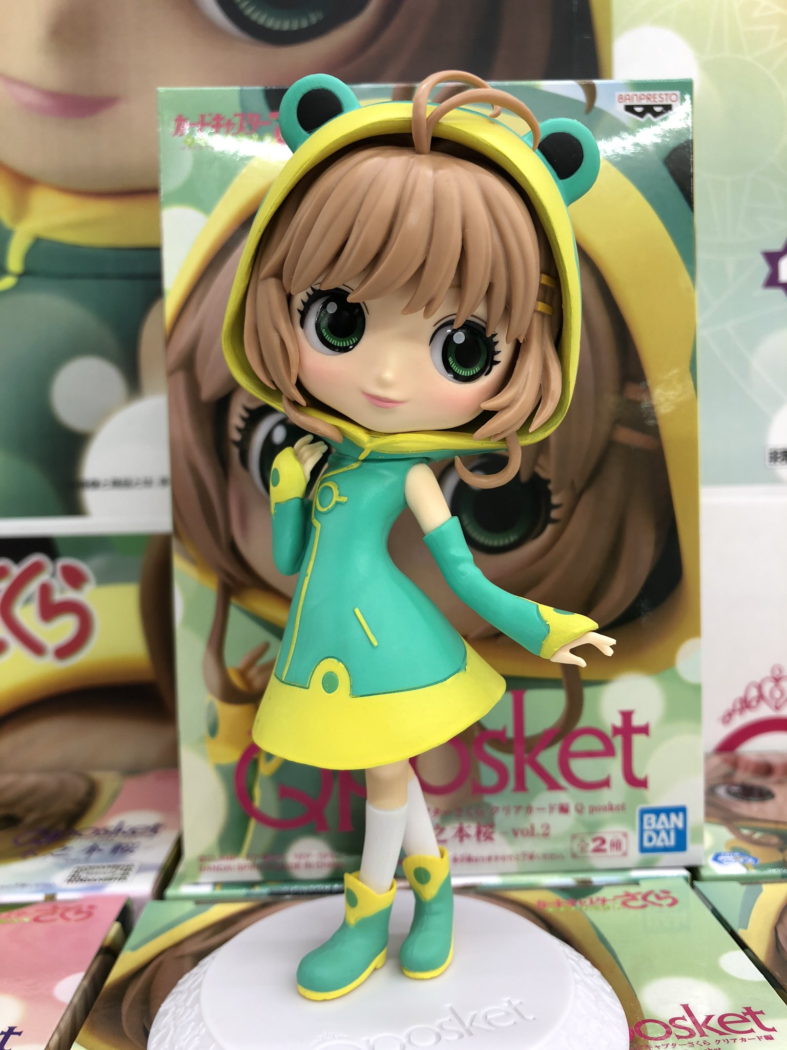 Sakura Clear Card ของแท้ JP - Q Posket Banpresto [โมเดล Cardcaptor Sakura]