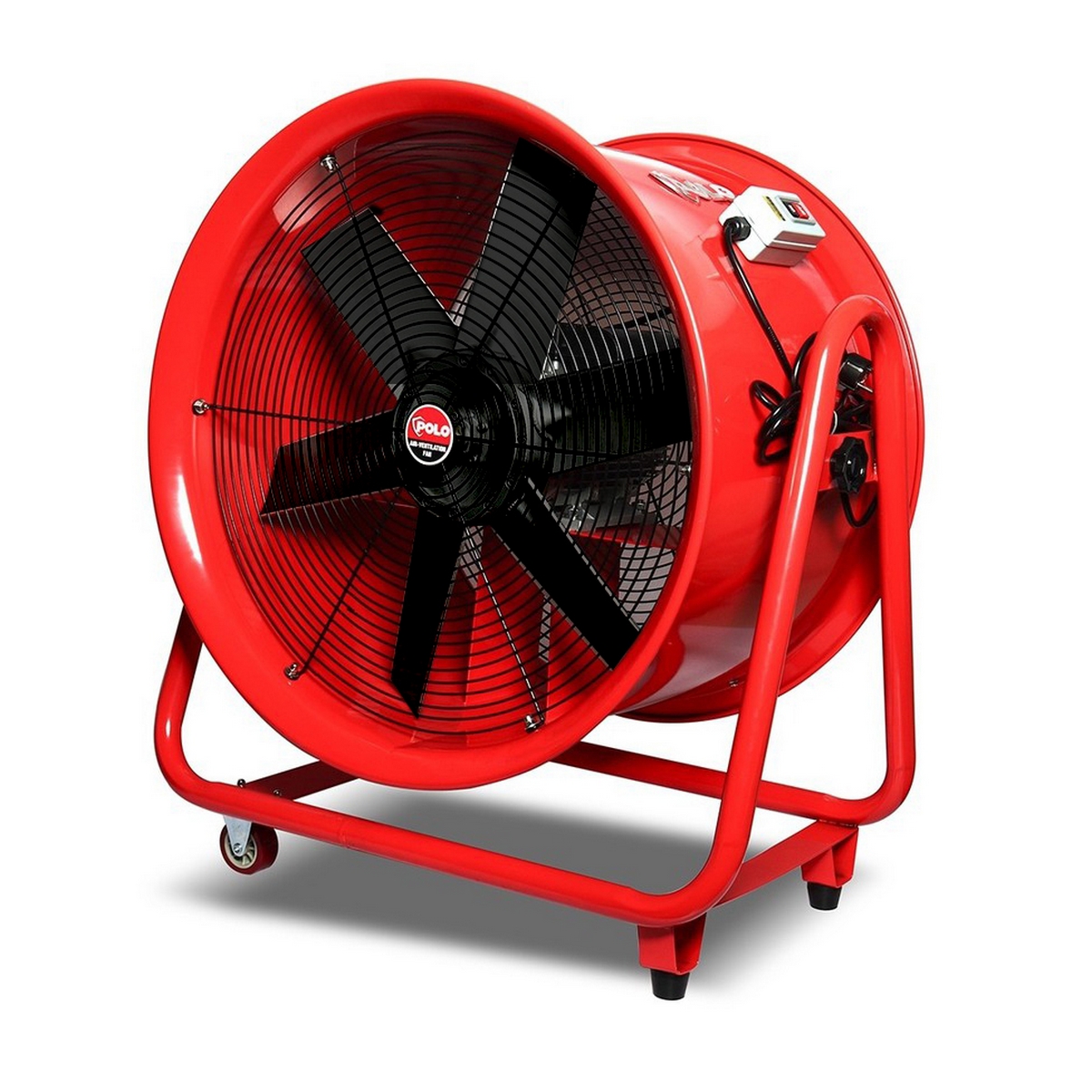 20" พัดลมดูดเป่า POLO #SHT-50 Portable fan 750W. (1HP) 220V. 50Hz 1450rpm.