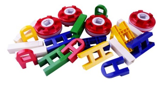 ชุดตัวต่อวงล้อพาเพลิน 56 ชิ้นตัวต่อ , ส่งเสริมการเรียนรู้ ,ของเล่นเสริมพัฒนาการ,ของเล่น , สื่อการสอน ,เสริมจินตนาการ