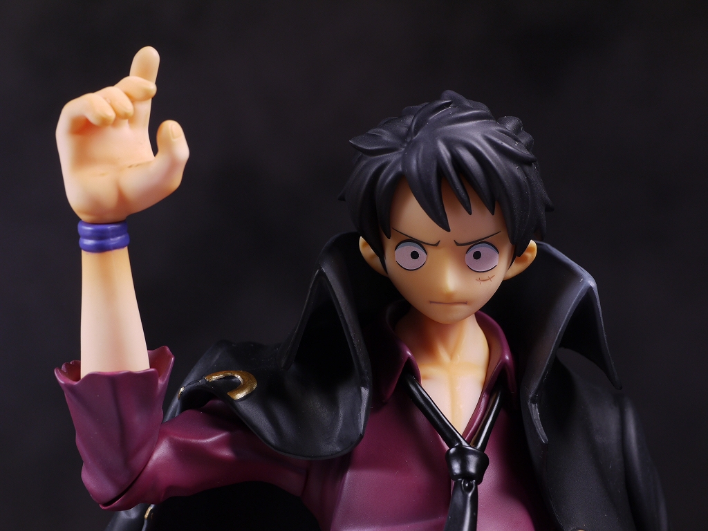 Luffy Strong World ของแท้ JP แมวทอง - POP Megahouse [โมเดลวันพีช]
