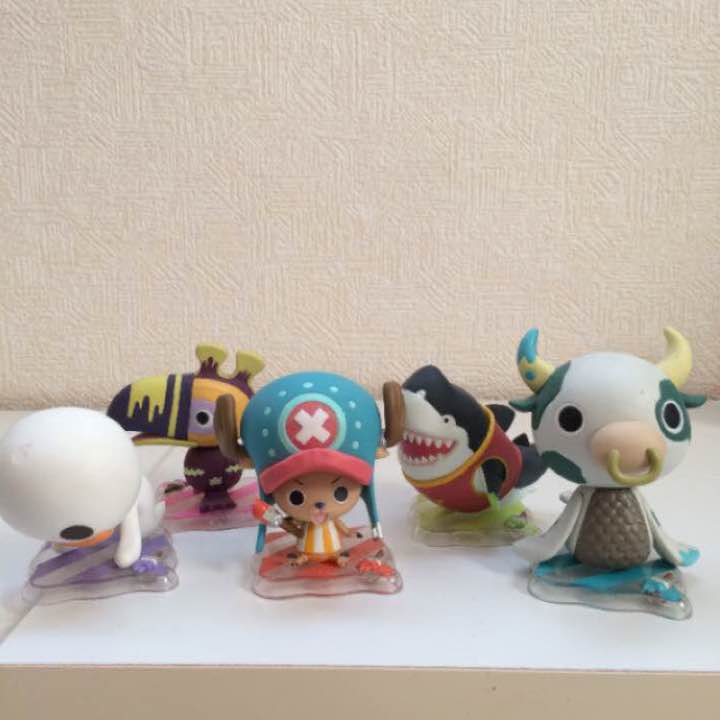 Art of Chopper Set ของแท้ JP แมวทอง - WCF Ichiban Kuji Banpresto [โมเดลวันพีช] (5 ตัว)