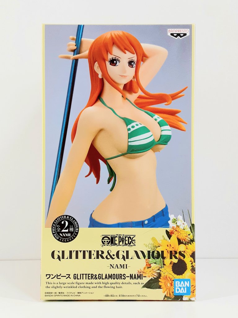 Nami ของแท้ JP แมวทอง - Glitter & Glamours Banpresto [โมเดลวันพีช]